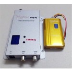 FPV 1.2Ghz 1.2G 8CH 1500mw Wireless AV Signal Sender TV Audio Video Transmitter Receiver for RC Car